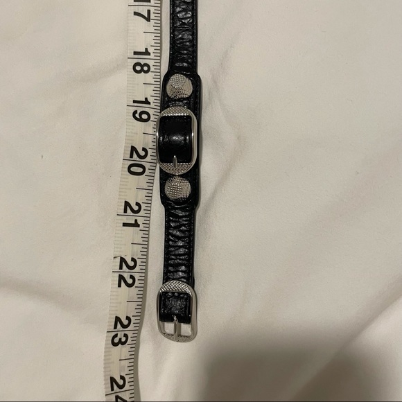 BALENCIAGA Arena wrap bracelet - black/silver - Picture 3 of 10